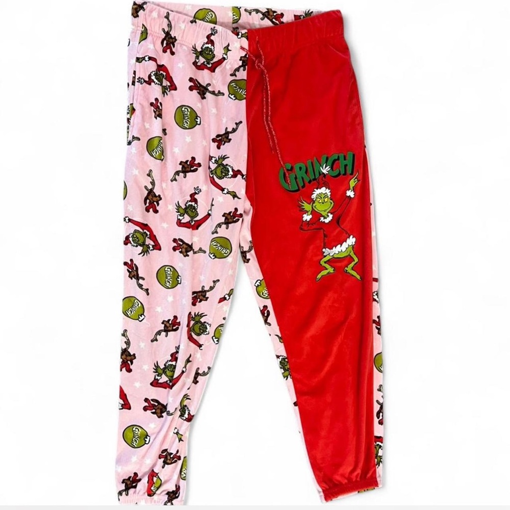 Grinch Pajama Lounge Joggers - Medium